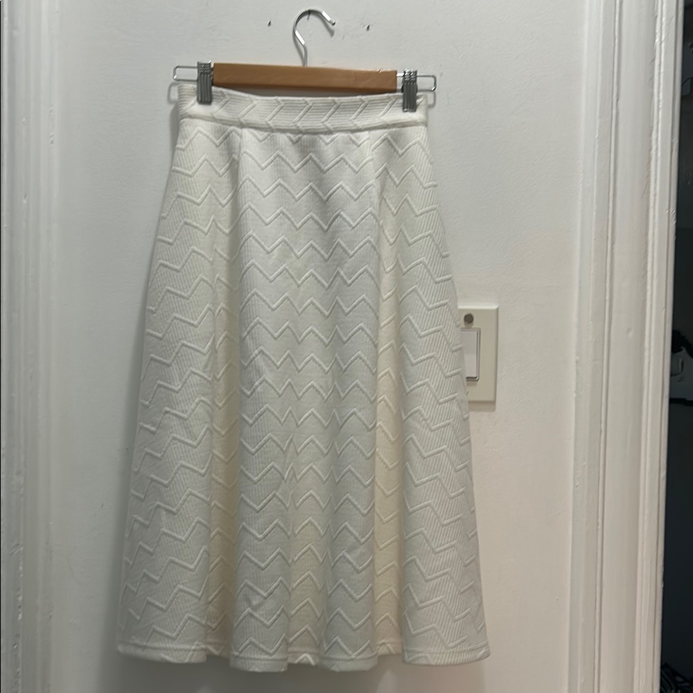 The Fifth Label Cream A-Line Skirt XS